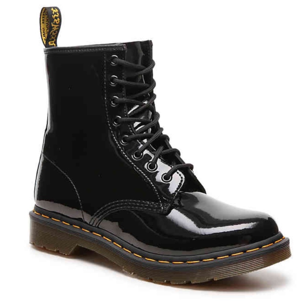 Dr. Martens Patent Leather Boots - Women’s Size 8